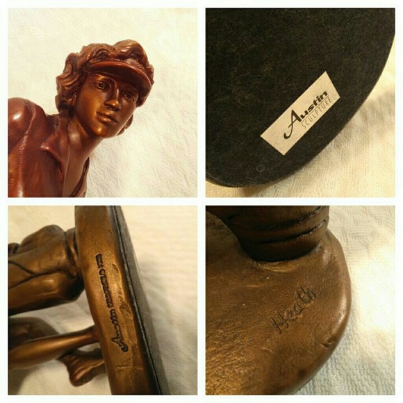 Bronze Austin Sculpture - Picture 2 of 2